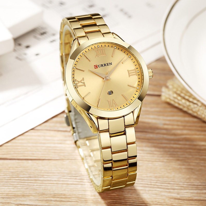 Luxe Minimalist Womens Stainless Steel Watch For Elegant Everyday Style 1