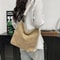 Everyday Corduroy Tote Crossbody Bag For Women Large Capacity Commuter Purse 3