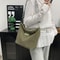 Everyday Corduroy Tote Crossbody Bag For Women Large Capacity Commuter Purse 4