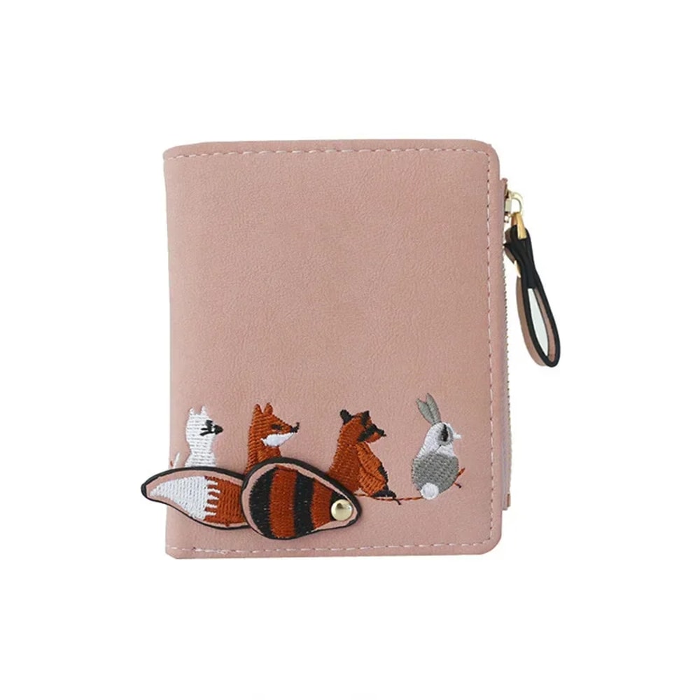 Cute Cartoon Wallet For Women Small Card Holder Coin Purse 3