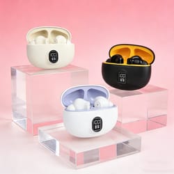 low latency wireless gaming earbuds with mic and deep bass