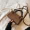 Faux Suede Shoulder Bag for Women Small Boston Pillow Crossbody Bag