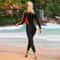 Womens Long Sleeve One Piece Swimsuit for Sun Protection Surfing and Diving
