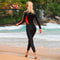 Womens Long Sleeve One Piece Swimsuit for Sun Protection Surfing and Diving