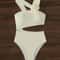 One Shoulder Cut Out Monokini Swimsuit For Women 3