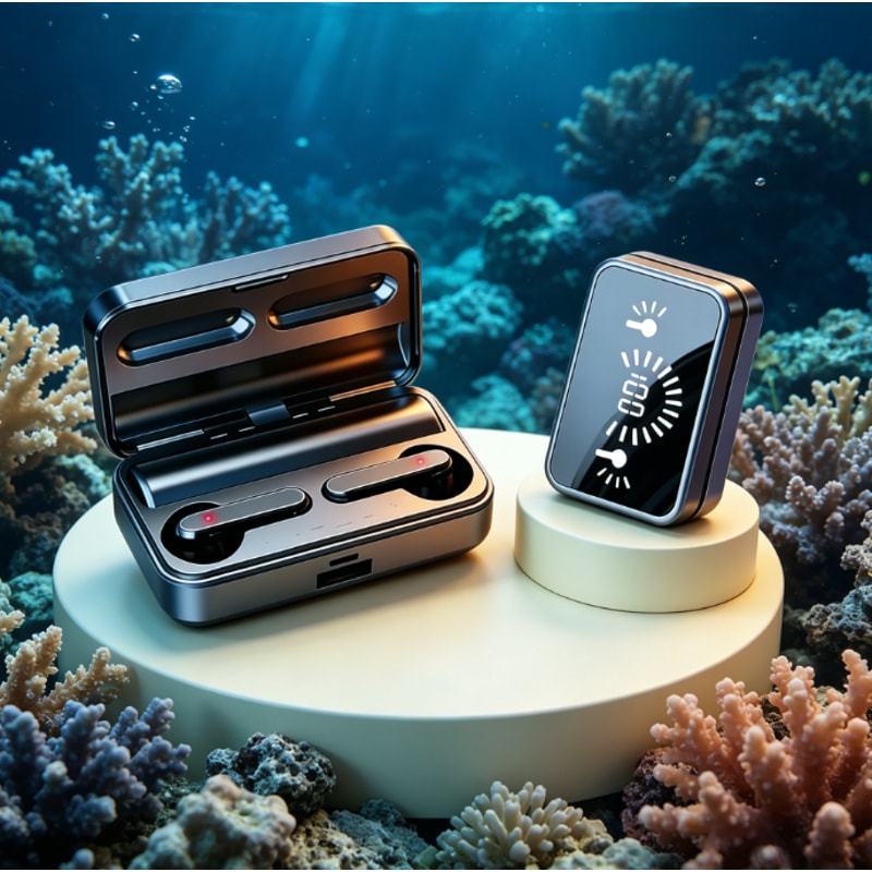 TWS Wireless Earbuds Bluetooth Earphones for Sport Calls