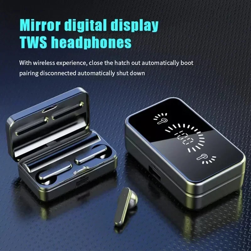 TWS Wireless Earbuds Bluetooth Earphones for Sport Calls