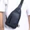 Mens Multi Pocket Crossbody Sling Bag for Travel Cycling and Daily Commute