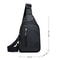 Mens Multi Pocket Crossbody Sling Bag for Travel Cycling and Daily Commute