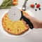 Stainless Steel Pizza Cutter Roller Wheel for Pastry Dough and Cakes