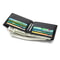 Soft Genuine Leather Wallet for Men Compact Black Cow Leather Card Holder