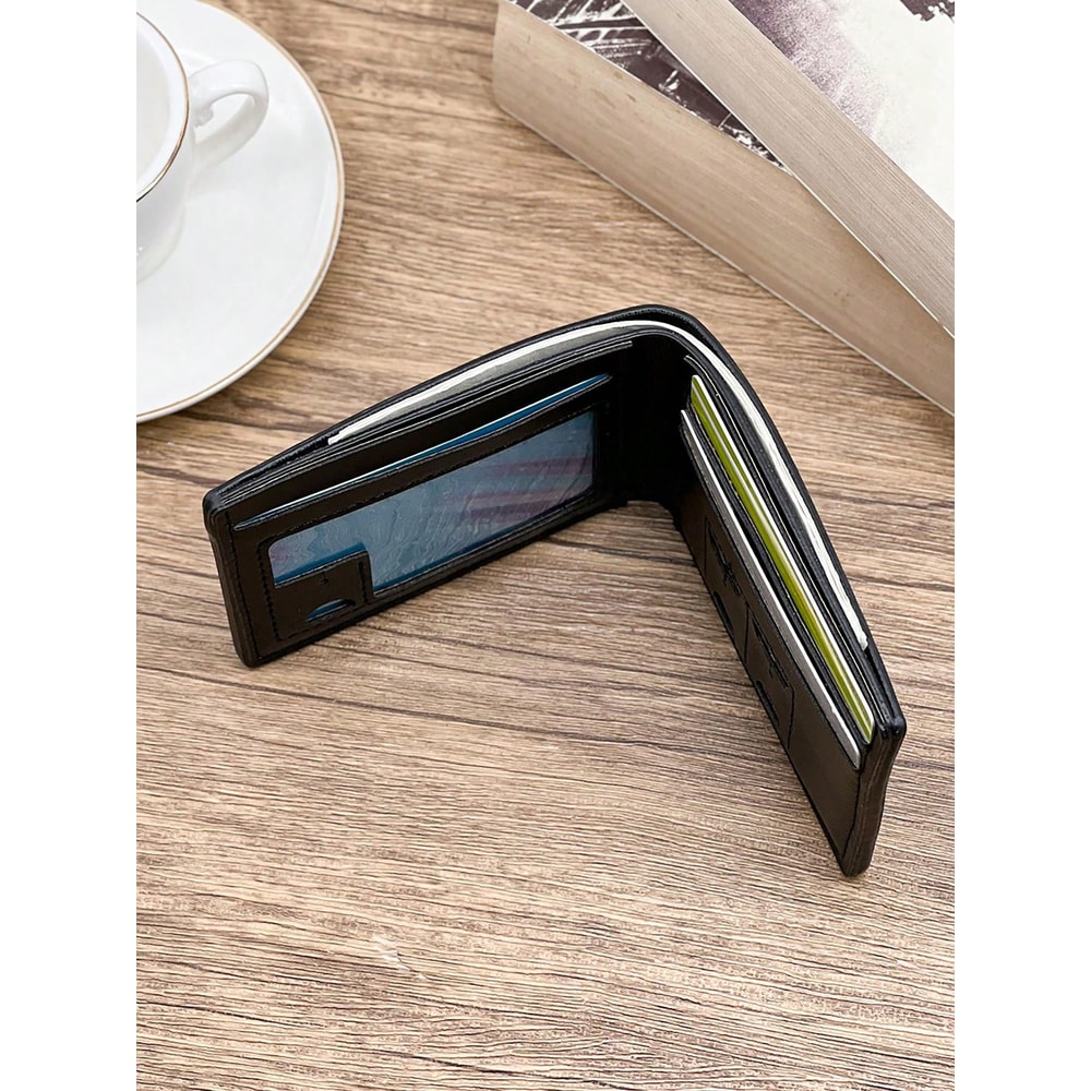 Luxury Vintage Slim Money Clip Wallet For Men 0