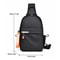Mens Multi Pocket Crossbody Bag for Travel Hiking and Daily Commute