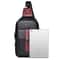 Mens Leather Chest Bag Travel Sling Crossbody Shoulder Bag 3