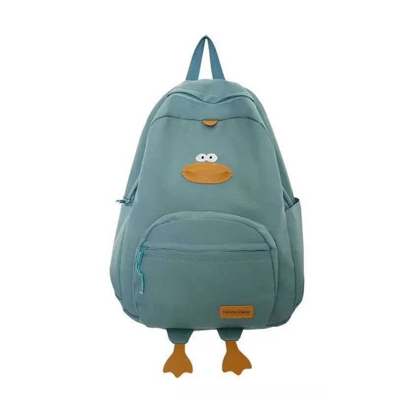 Cute Cartoon Duck Backpack Korean Style Travel School Bag 5