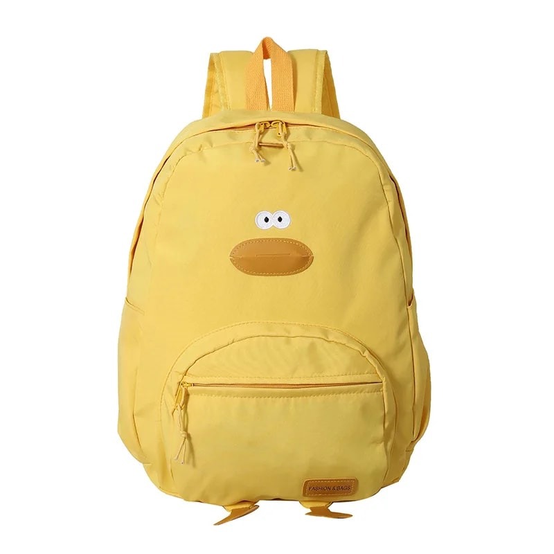 Cute Cartoon Duck Backpack Korean Style Travel School Bag 6