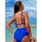 Cikini Solid Color Halter Neck Vacation Matching Bikini Set And Swim Trunks TwoPiece Bikini SetSumm 0