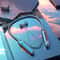 HiFi Bluetooth Neckband Headphones with LED Display and Mic