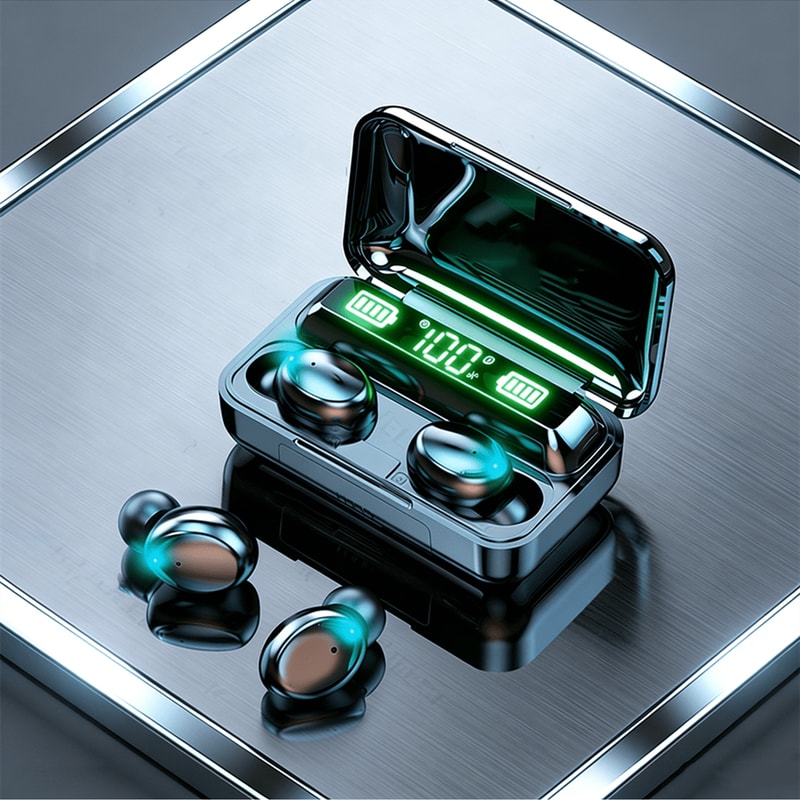 Wireless Earbuds with Deep Bass and Touch Control for Sport