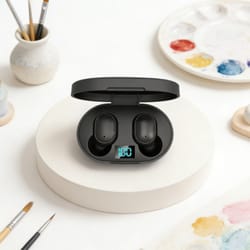 wireless bluetooth earbuds with noise cancelling mic for smartphones