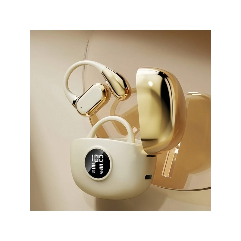 Clip On Open Ear Wireless Earbuds for Sports Comfort