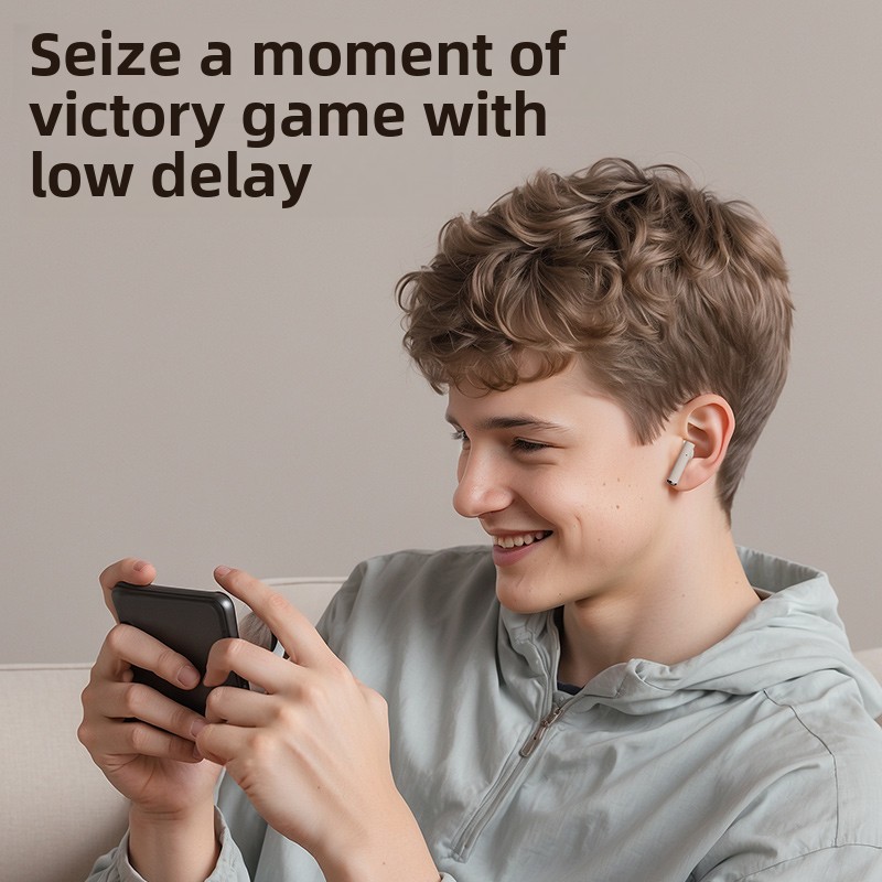 TWS Wireless Bluetooth Earbuds with Microphone for Sports