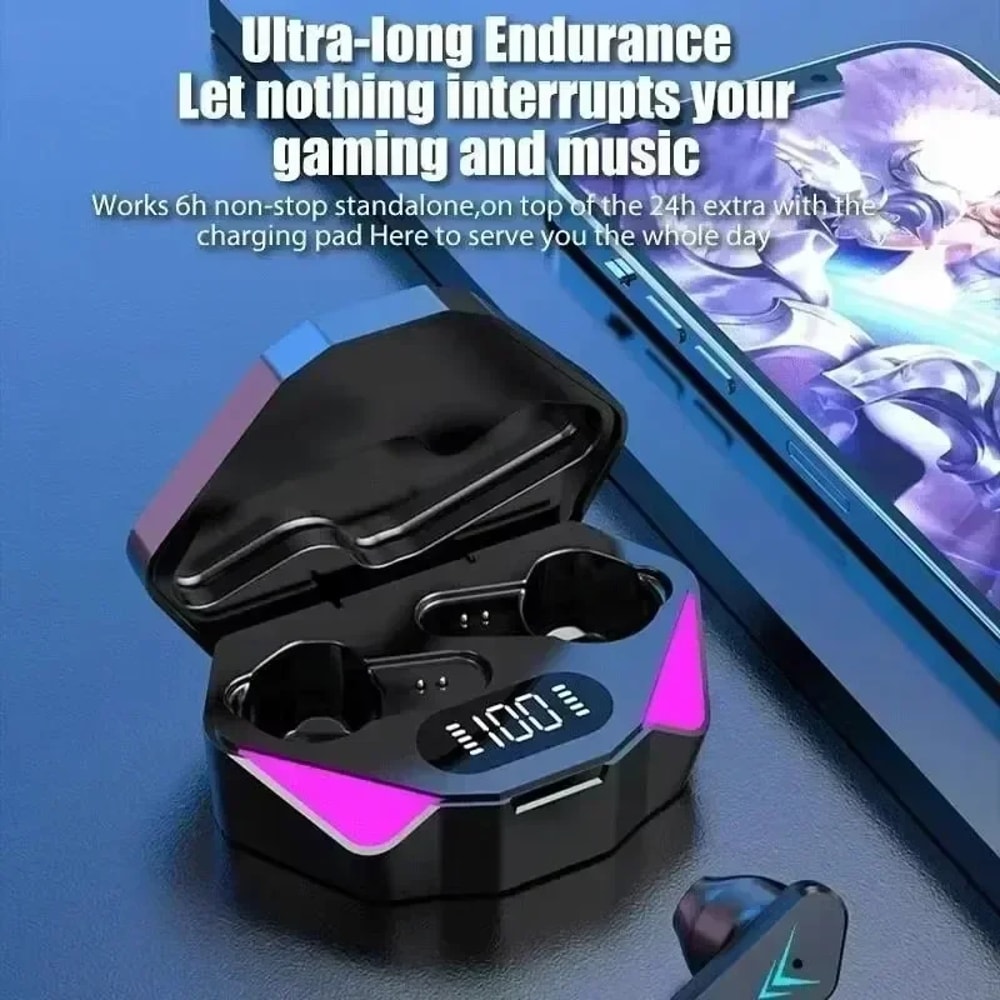 Low Latency TWS Wireless Gaming Earbuds for Smartphones
