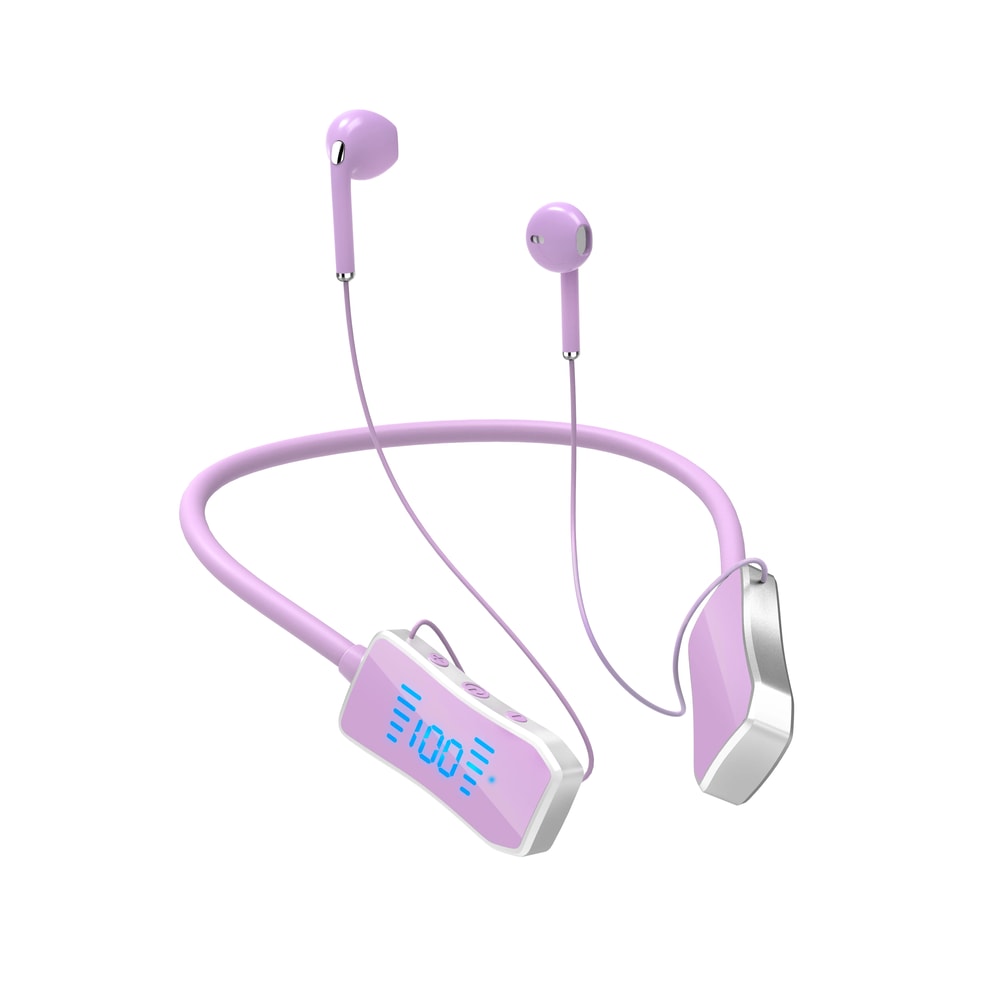 Magnetic Neckband Bluetooth Headphones for Sport Calls
