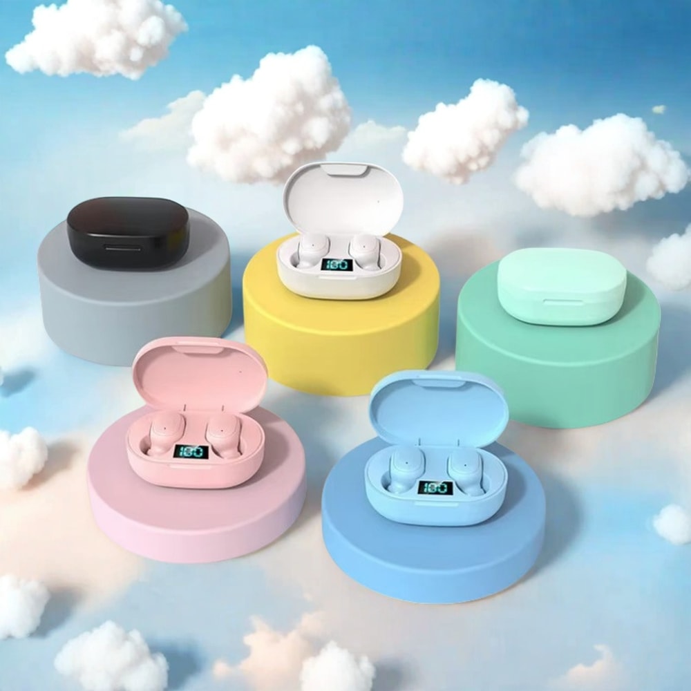 TWS Bluetooth Earphones With Noise Cancelling Mic 0