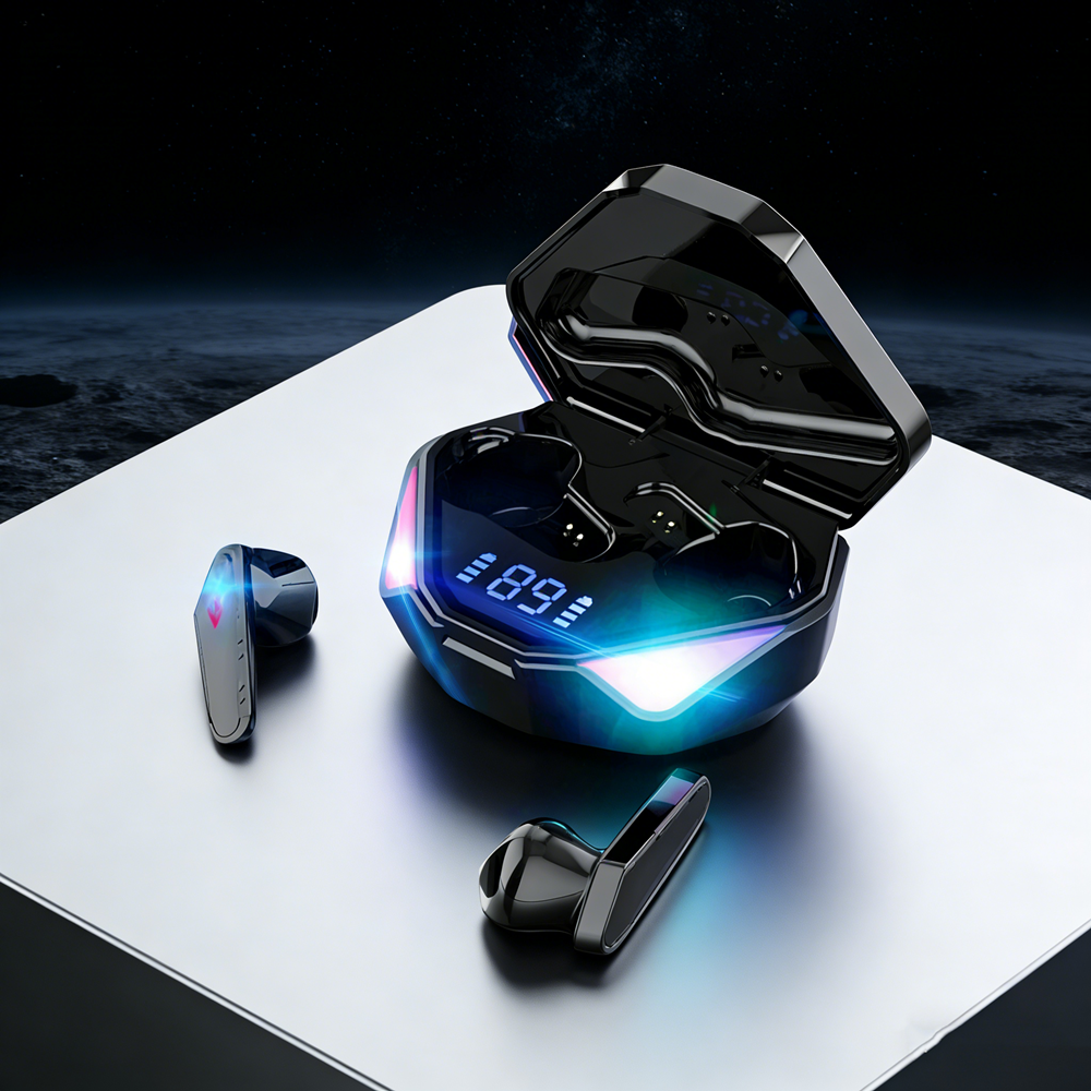 Low Latency Wireless Gaming Earbuds with Mic