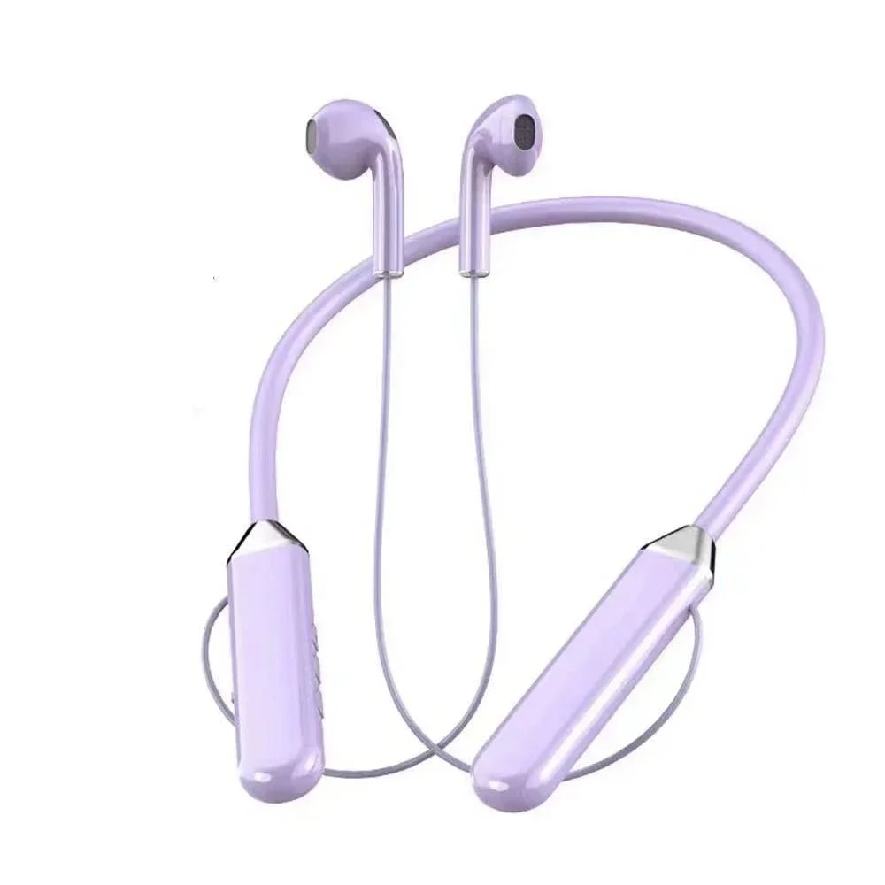 Magnetic Wireless Neckband Earbuds with Mic for Sports