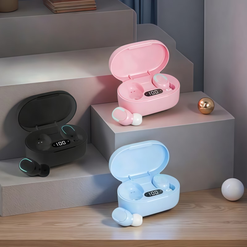 Wireless Earbuds With Mic Noise Cancelling Bluetooth Earphones 0