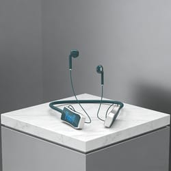 magnetic neckband bluetooth earphones with mic waterproof sport headset