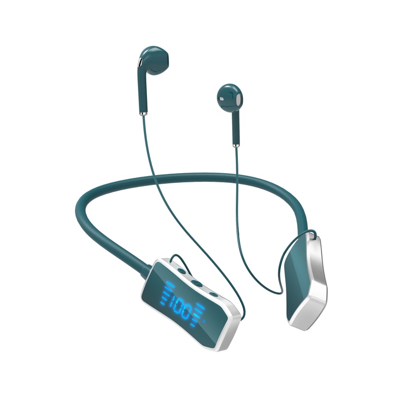 Magnetic Neckband Bluetooth Earphones with Mic Waterproof Sport Headset