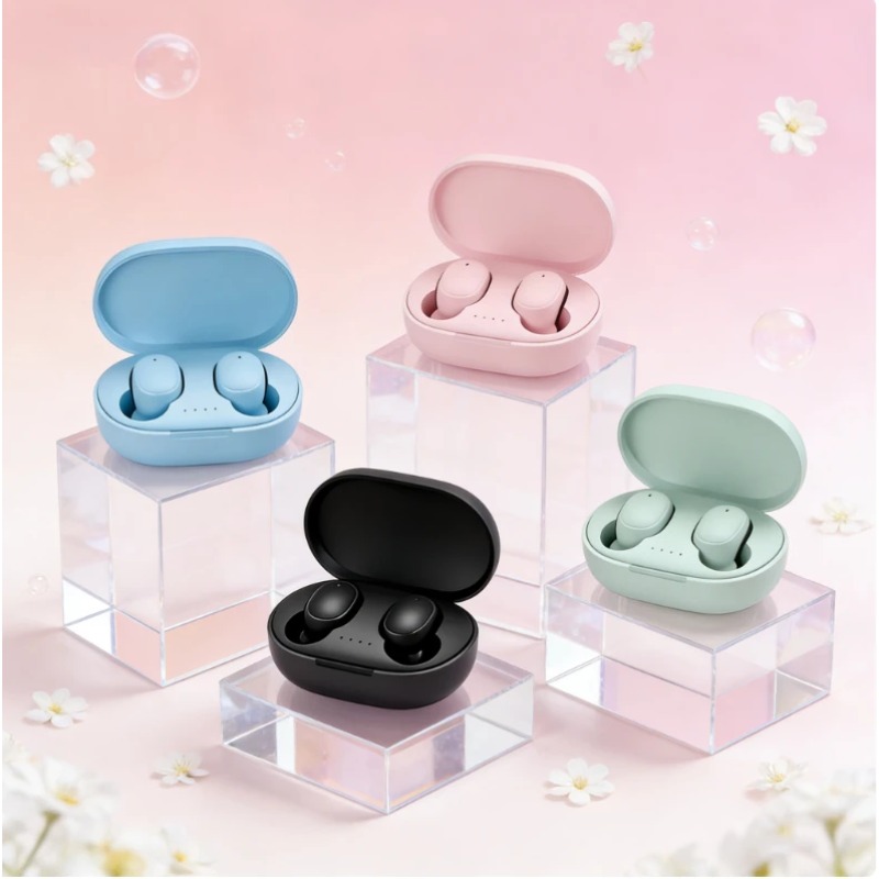 TWS Wireless Bluetooth Earbuds with Mic for Calls and Music