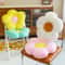 Colorful Sunflower Plush Pillow Soft Flower Cushion for Bedroom Decor