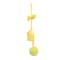 Interactive Cat Teaser Wand with Spring Rope Plush Ball Toy