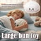 Giant Dumpling Plush Pillow Soft Squishy Toy for Stress Relief Cozy Companion for Kids & Adults Perfect Sofa