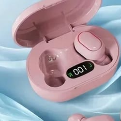 wireless earbuds with led display and mic for calls