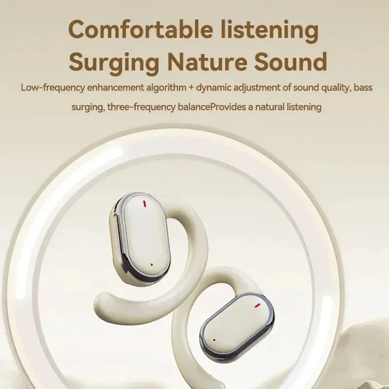 Open Ear Wireless Ear Hanging Headset For Running Workouts And Calls 2