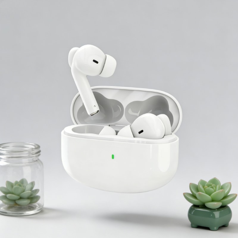 True Wireless Bluetooth Earbuds with Mic for Sports and Calls