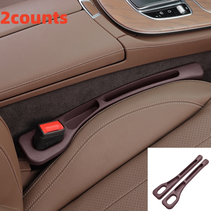 Waterproof PU Car Seat Gap Filler Organizer With Dual Storage Grooves 7