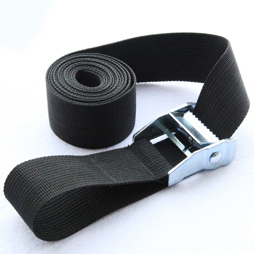 Cargo TieDown Belt With Metal Buckle For Motorcycle And Car Luggage 0