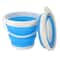 Collapsible Water Bucket For Car Washing Fishing And Outdoor Activities Portable Folding Plastic Tr 3