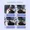 Car Seat Hook Phone Holder Rotatable Soft Silicone Secure Lock Hidden Design Fits Phones