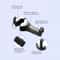 Car Seat Hook Phone Holder Rotatable Soft Silicone Secure Lock Hidden Design Fits Phones