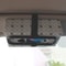 Car Back Seat Sun Visor Tissue Holder Box with Storage Pouch Universal Auto Organizer for Vehicle Interior Accessories