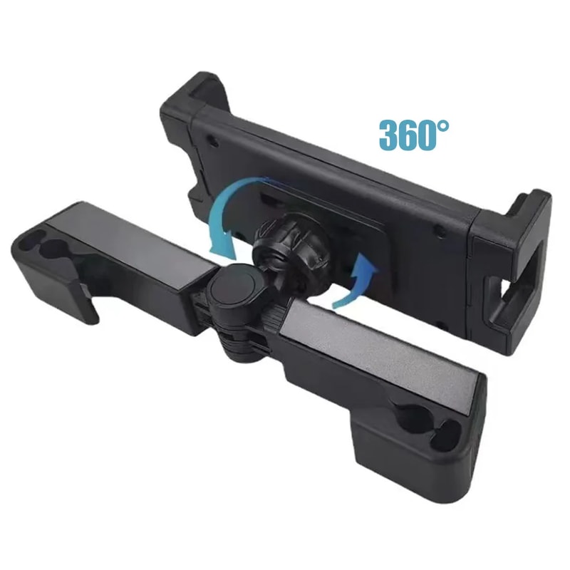 Telescopic Car Phone Holder Universal AntiShake Tablet Mount For Rear Row Auto Phone Stand 4