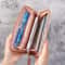 Stylish PU Leather Wallet Womens Long Purse With Coin And Card Holder Billfold Wallet 0