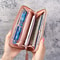 Stylish PU Leather Wallet Womens Long Purse With Coin And Card Holder Billfold Wallet 0